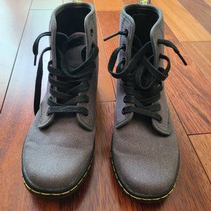 Dr. Martins AIRWAIR Grey Combat Boots